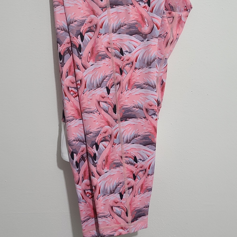 Flamingo Pocket Leggings